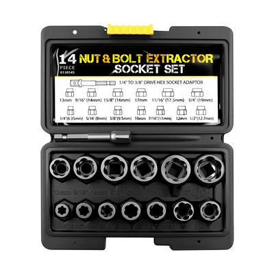 14-piece set of damaged nut: Repair kit