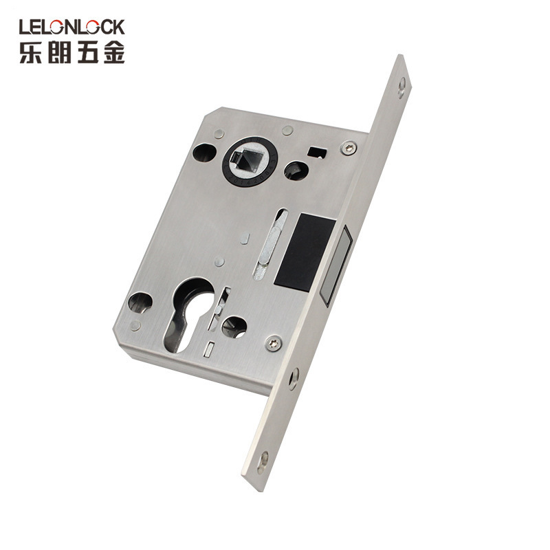 Acero inoxidable estándar europeo 5572 bloqueo magnético personalizado engrosado bloqueo magnético silencioso accesorios de bloqueo mecánico de puertas interiores
