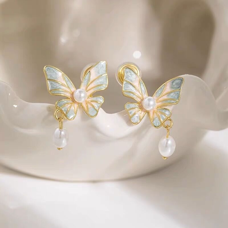 Mori eardrops nicho diseño mosquito bobina clip de oreja pendientes populares para las mujeres