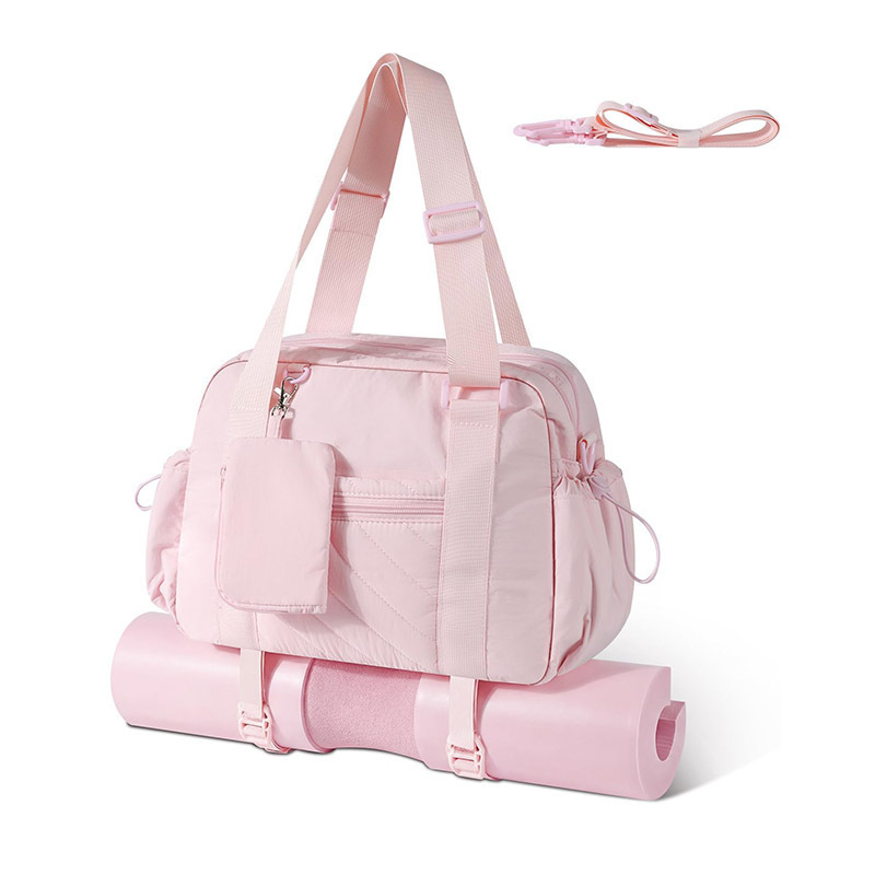 New Women's Tote Bag, Fitness Yoga Bag, Puffer Weekend Luggage Bag, Overnight Dance Yoga Crossbody Bag