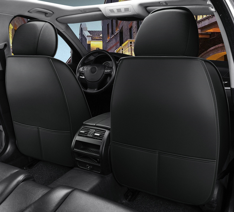 Cross-border car seat cushion full enclosure seat cover Nappa leather seat cushion winter seat cover AliExpress four seasons universal
