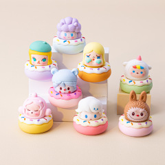 感触ペイントバブルドーナツ食品おもちゃかわいいブラインドバッグ diy ジュエリー樹脂アクセサリークリーム接着剤ヘアアクセサリー小さな装飾品