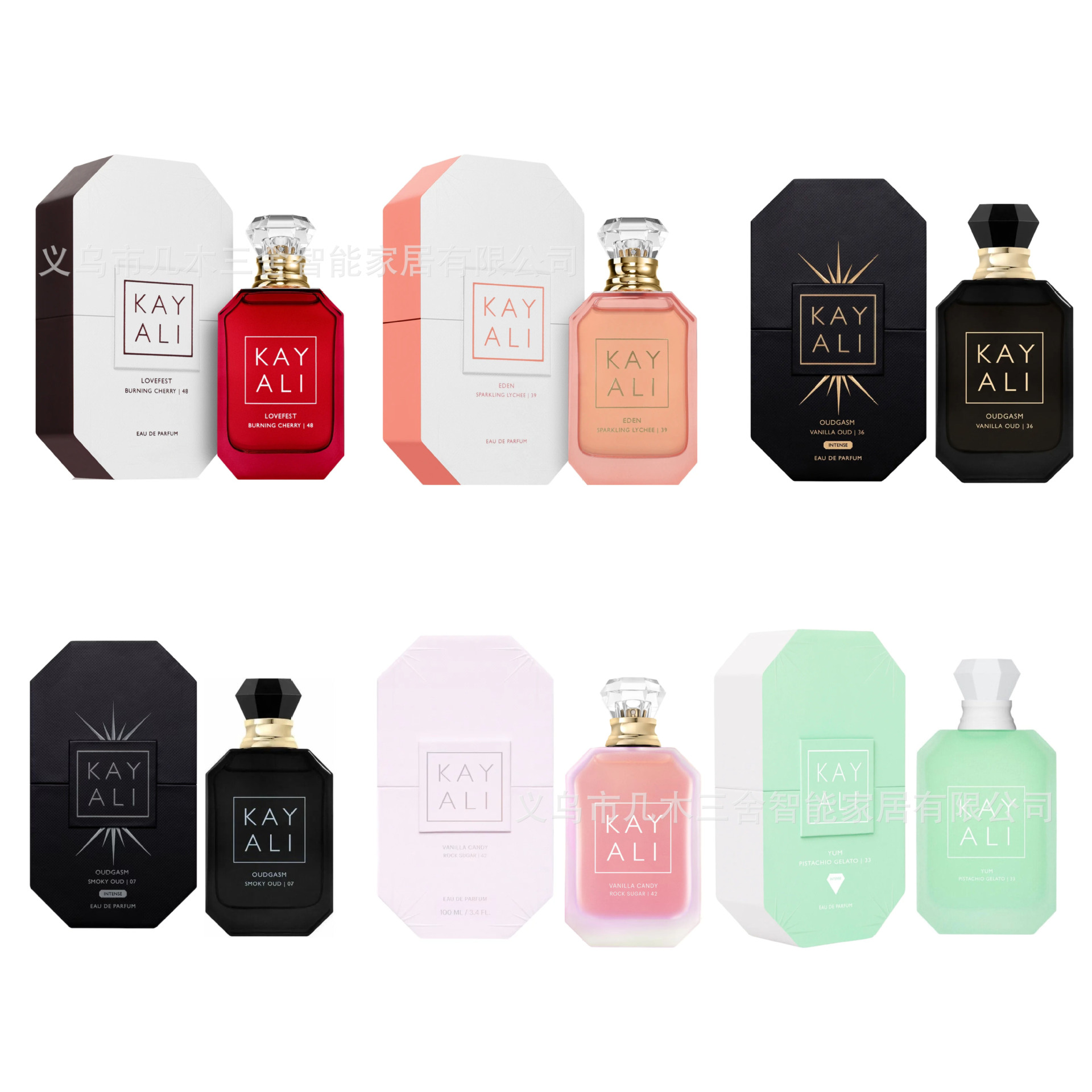 跨境爆款外贸专供 KAYALI卡亚利礼盒香水100ml持久留香工厂现货发