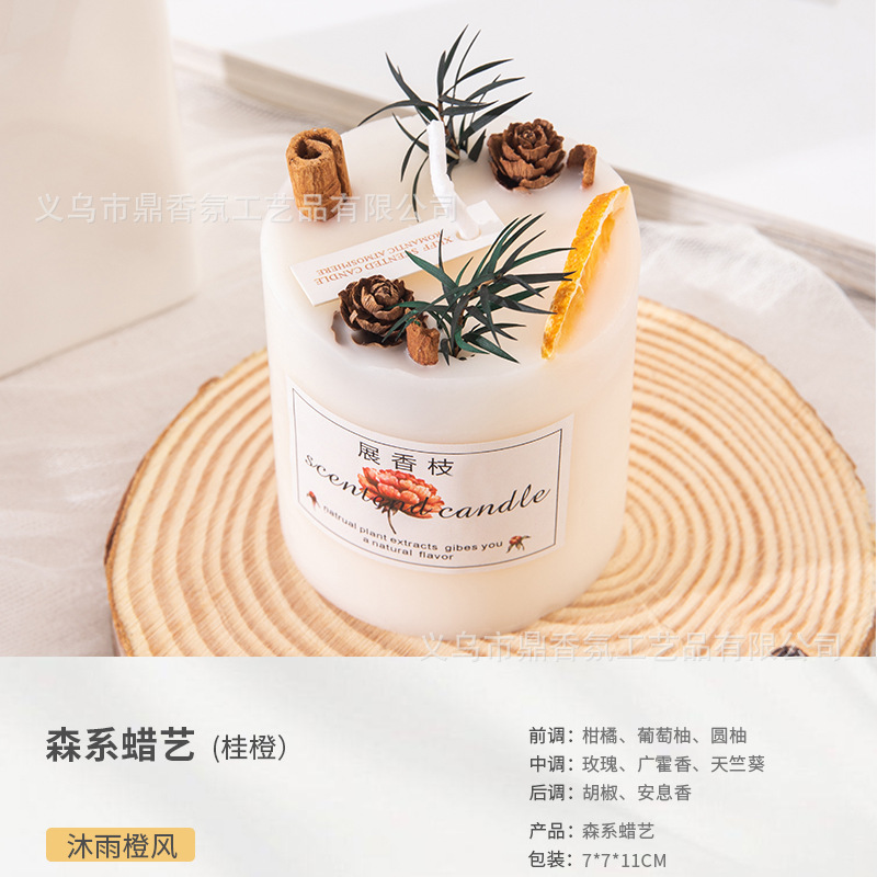植物香薰精油蜡烛礼物摆件工艺品持久香氛扩香石伴手礼摆件香熏片|undefined