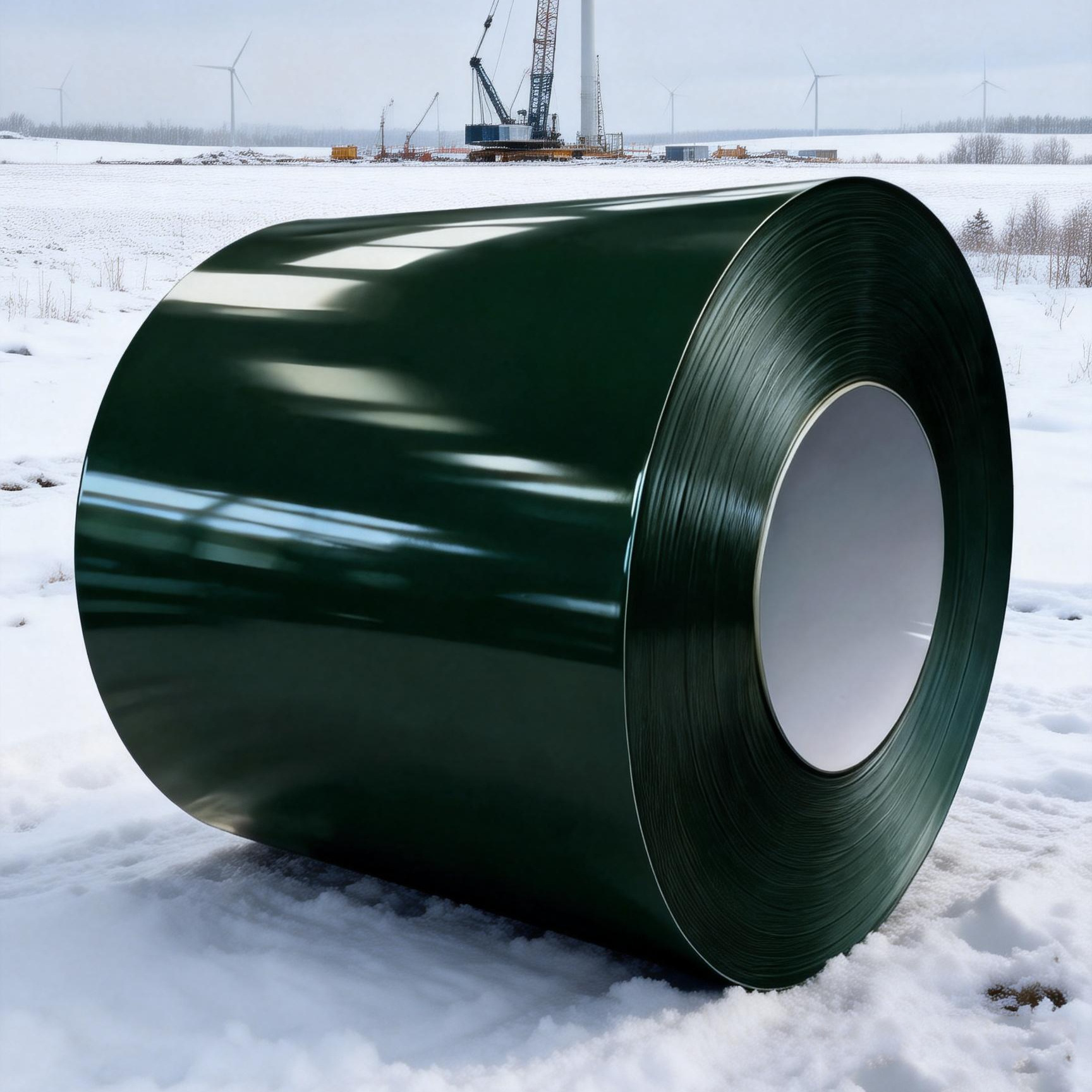 供应TDC51D+Z PE聚酯HDP高耐候SMP硅改PVDF氟碳彩涂宝钢深豆绿