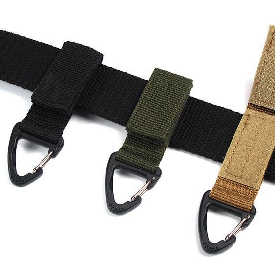 Travel tactics nylon climbing backpack, removable keychain