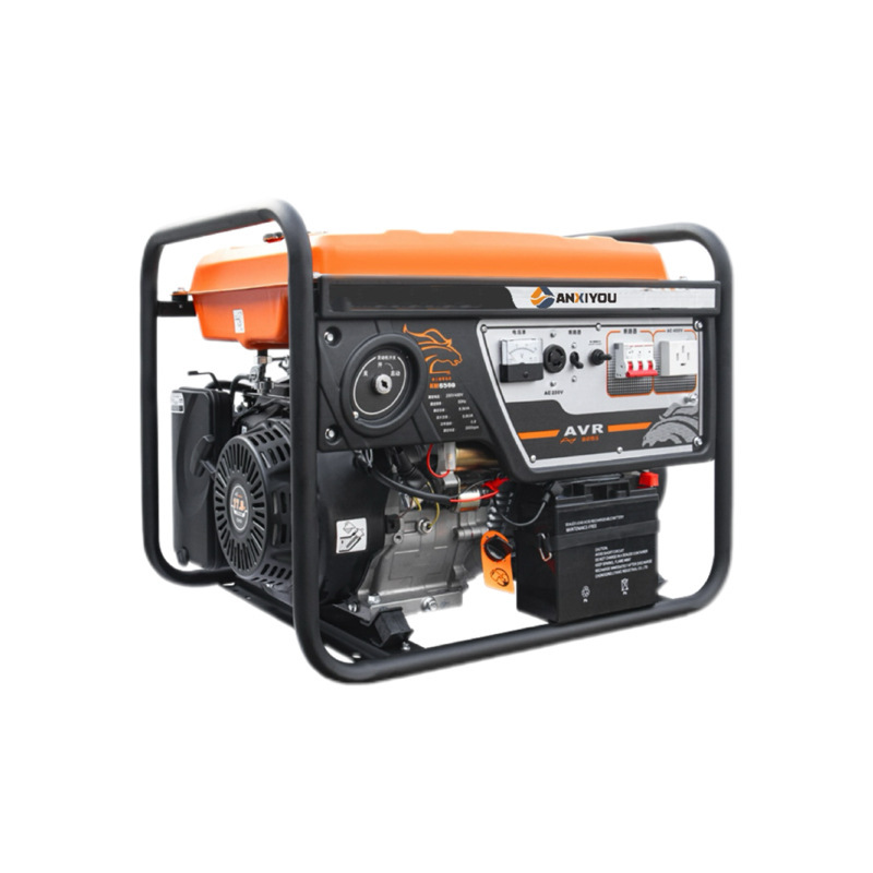 6KW モバイルキャンプガソリン発電機屋台小型家庭用発電機 220v|undefined