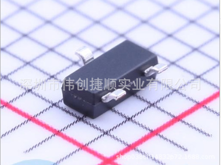 贴片 SOT-23 MMBTA92LT1 丝印2D A92 PNP三极管