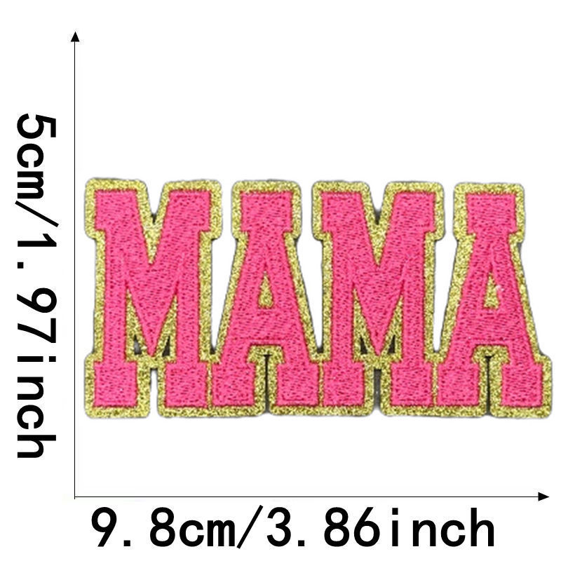 建興国境を越えたスポットホットセールモデル Grete MAMA アイロン刺繍布パッチ diy 帽子バッグアクセサリーパッチ|undefined