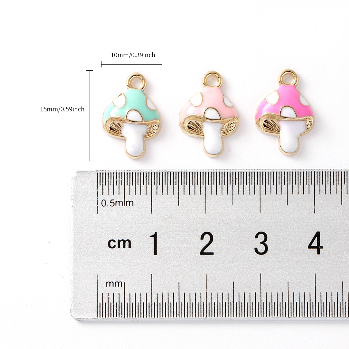 2g Weight Pendant Jewelry Making Type 10 * 15mm Jewelry Making Size DIY Jewelry Accessories, Bracelets, Earrings, Keychain Classification 1 Piece Quantity Alloy Material Cartoon, Mushroom Pattern All Seasons Season Cute Style Enamel, Enamel Craft 1 Piece 10 * 15mm Alloy Cartoon Mushroom Pendant DIY Jewelry Accessories Bracelets Earrings 12