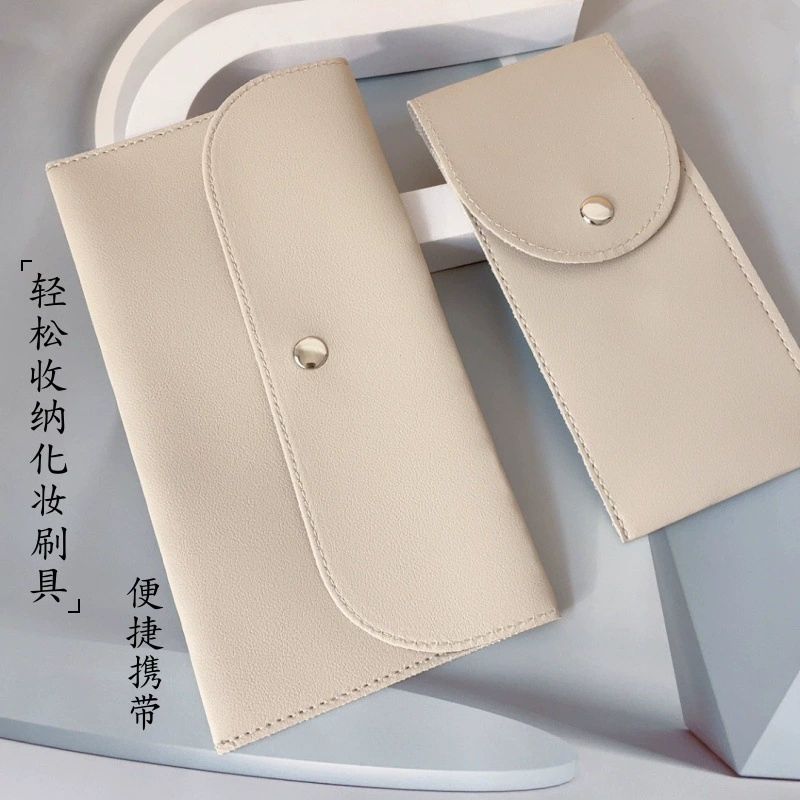 Сумка для хранения кистей для макияжа, пылезащитная сумка для хранения в общежитии, маленькая сумка для кистей для пудры, сумка для кистей для теней, косметичка с крышкой, портативная модель