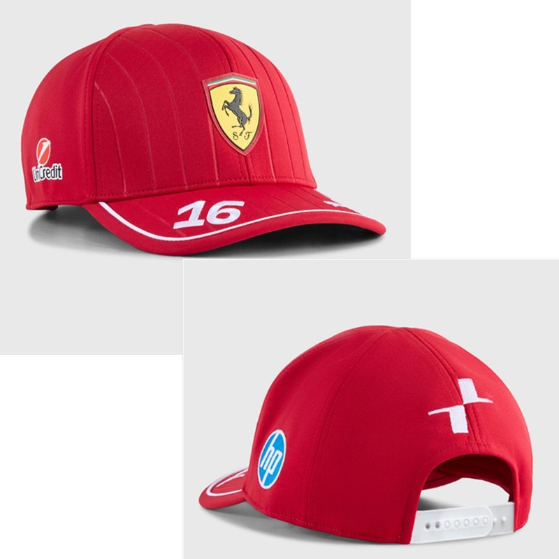 Ferrari komanda papağı, tikməli idman kepka kişi və qadın üçün