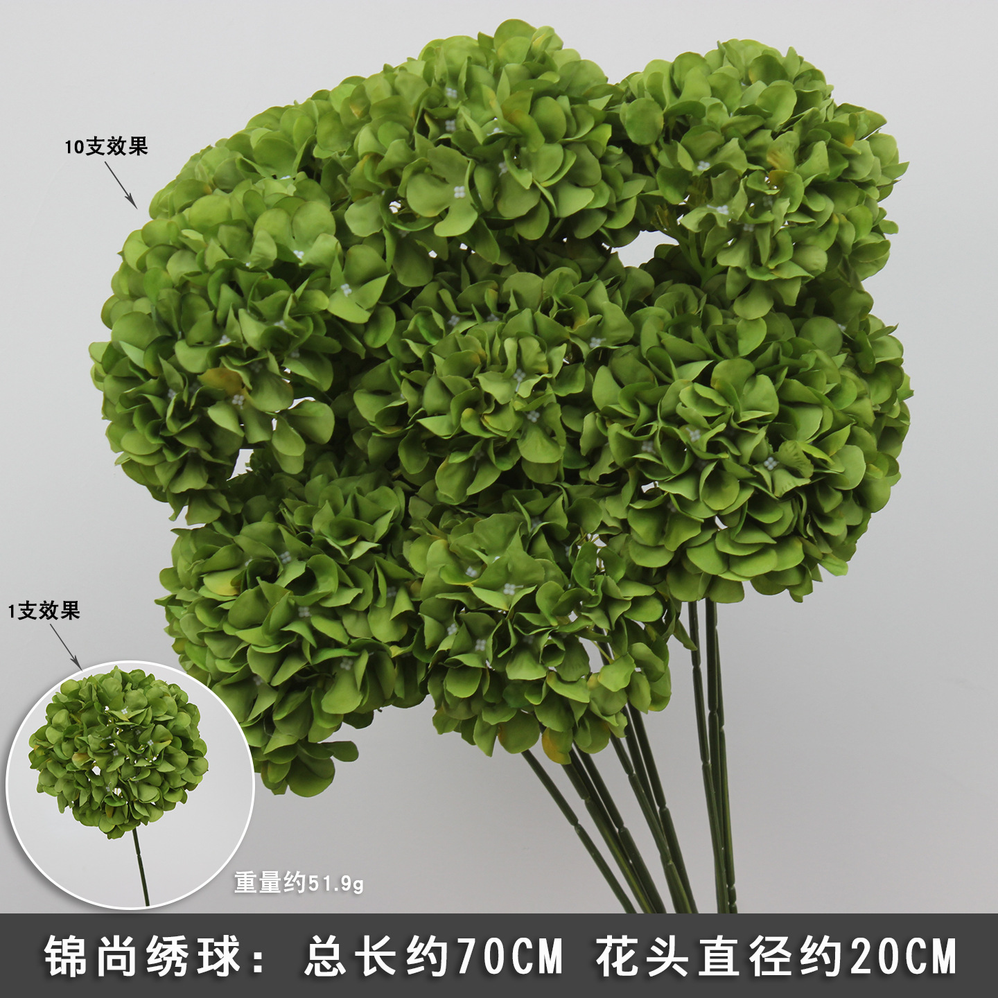 2025 nueva imitación de plantas verdes de flores de hierba de hierba decoración de fondo de boda flores verdes colgantes flor de bodas