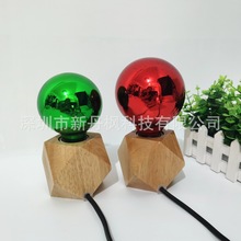 厂家直供G80 G95 G125 3D炫彩装饰 LED烟花灯泡 彩色外壳红绿紫