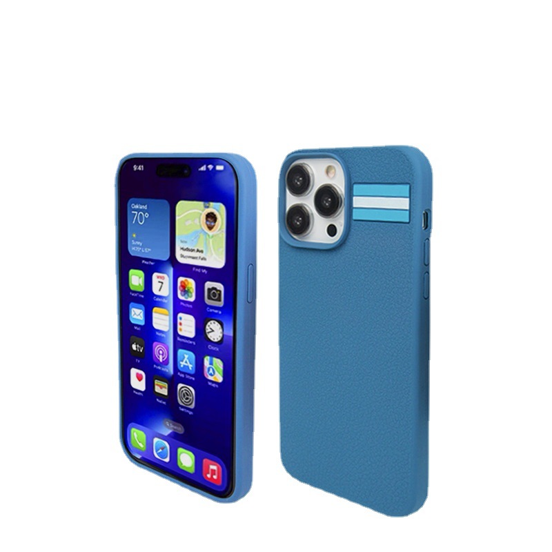 定制适用iphone14苹果por Max尼龙包硅胶加绒手机壳Plus保护套TPU
