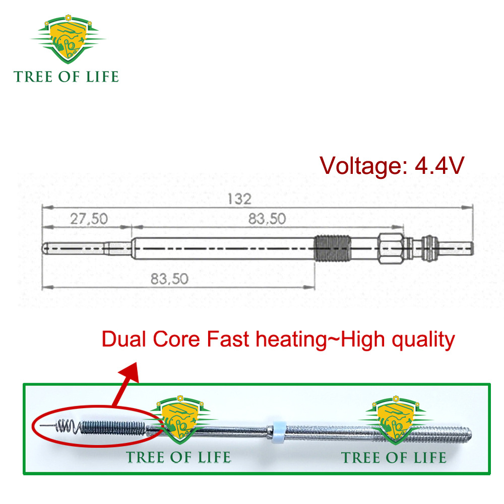 36710-3A000 36710 3A000 367103A000 is suitable for Hyundai preheating plugs