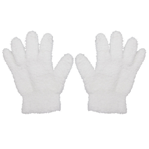 Wenwanshan Mao Glove, Coral Fleece Glove, Walnut Kernel Jading Thickened, Jading for Walnut Kernel Polishing and Glazing Special Use