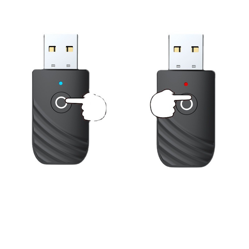 Nuevo 5,0 transmisor receptor de audio Bluetooth tres-en-un adaptador USB TV ordenador Coche SY319