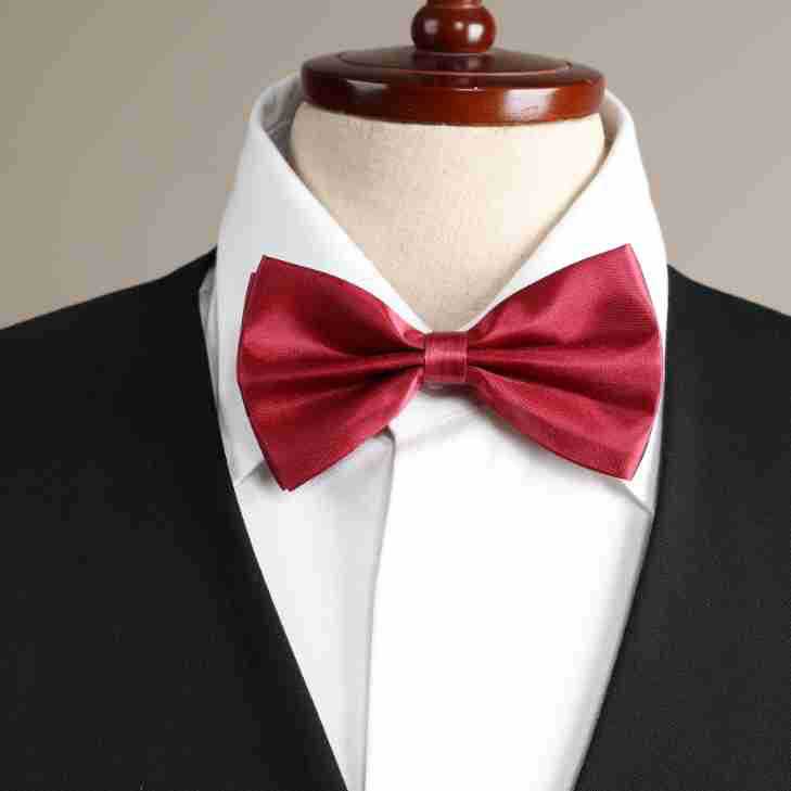 부르고뉴 나비 넥타이