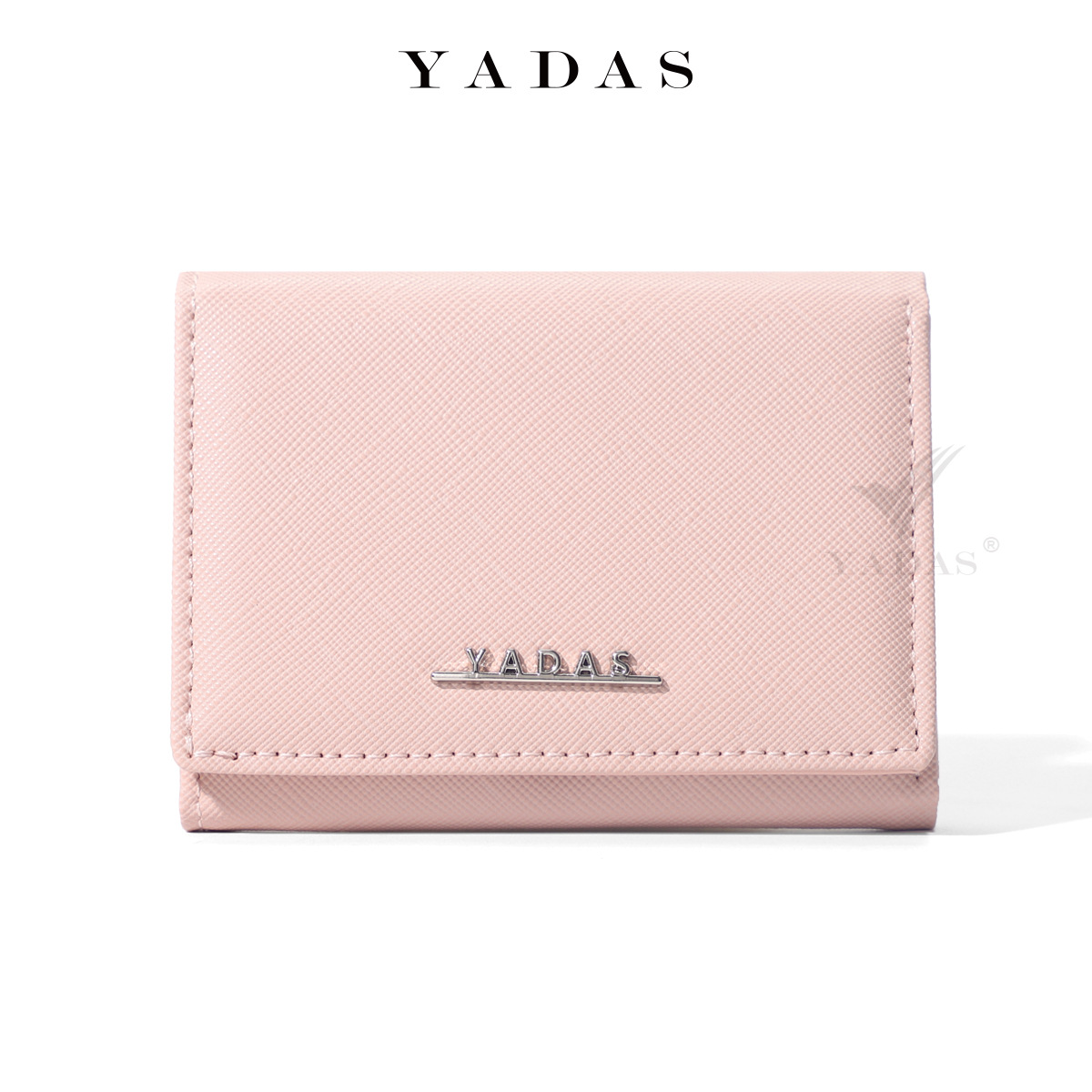 YADAS billetera para mujer 2025 nueva bolsa de almacenamiento de efectivo de cuero suave simple billetera de almacenamiento de billetes largos