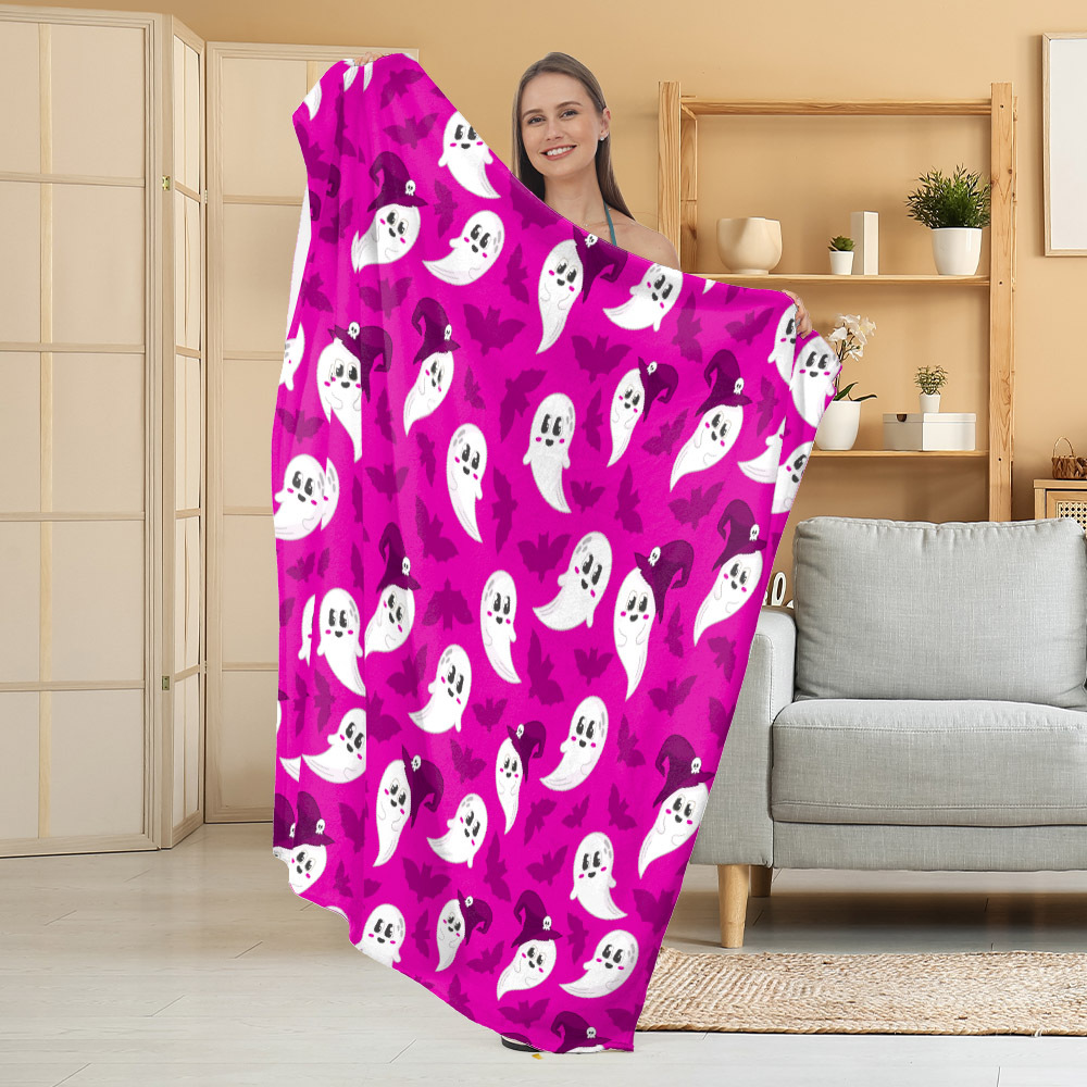 Manta de Franela Festiva con Estampado Navideño, Manta para Siesta, Manta para Aire Acondicionado, Manta Gruesa para Sofá, Manta para Dormitorio