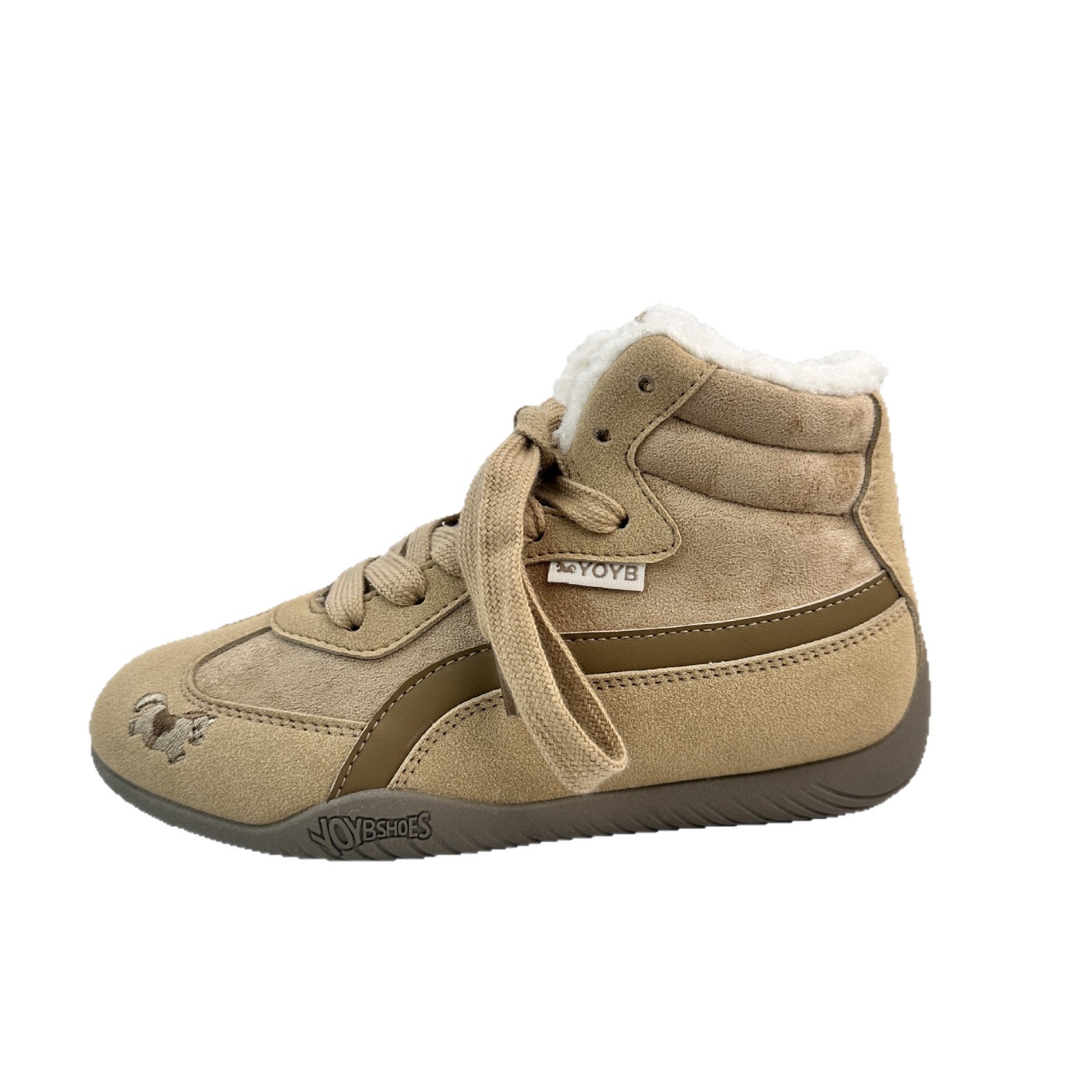 Zapatos de mujer y zapatos de madera de vello de mujer calentamiento de algodón, zapatos de cabello nicho, zapatos de cabello de algodón, zapatos de entrenamiento de pequeña división de cabello