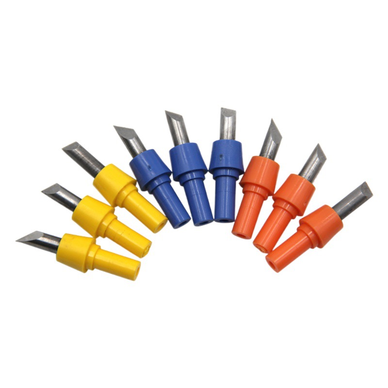 Cortador de papel tallado de mano Herramienta de corte giratoria de 360 grados Pluma de grabado manual Cabeza de cuchillo de tres piezas Cuchillo de arte