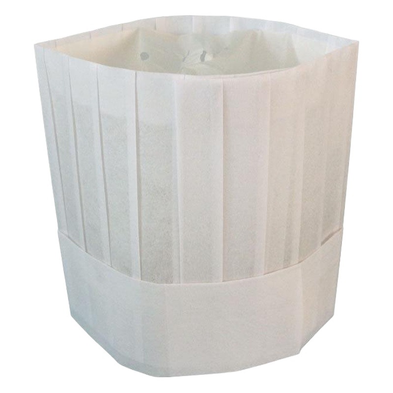 Disposable chef Hat Plant Fiber Non-woven Flat Top chef Hat Yongsheng Sail chef hats