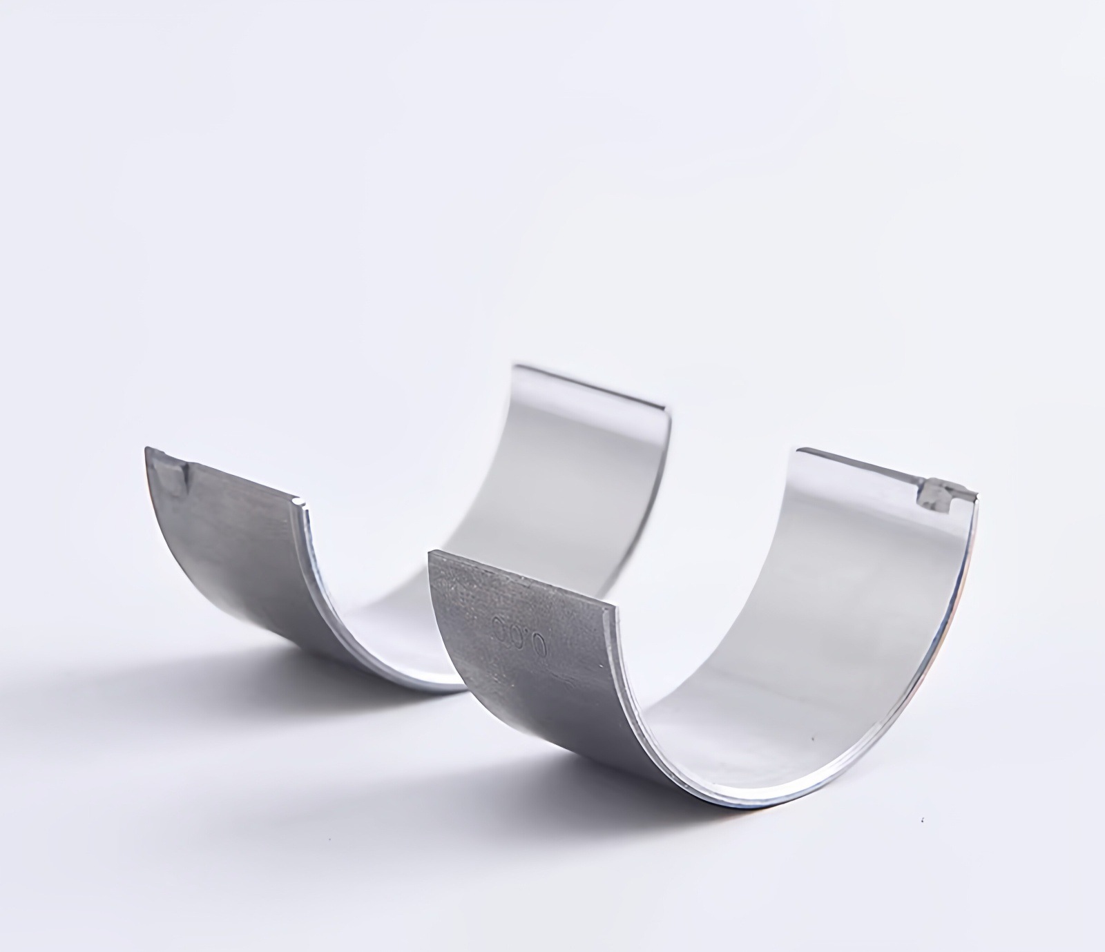 Single-cylinder air-cooled diesel engine connecting rod bearing parts, stainless steel integrated 170F high-tin bearing for single-cylinder diesel engine