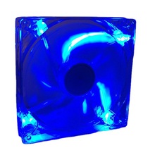 8cm12cm风扇超静音蓝光风扇 台式机箱电脑电源散热器超薄风扇酷炫