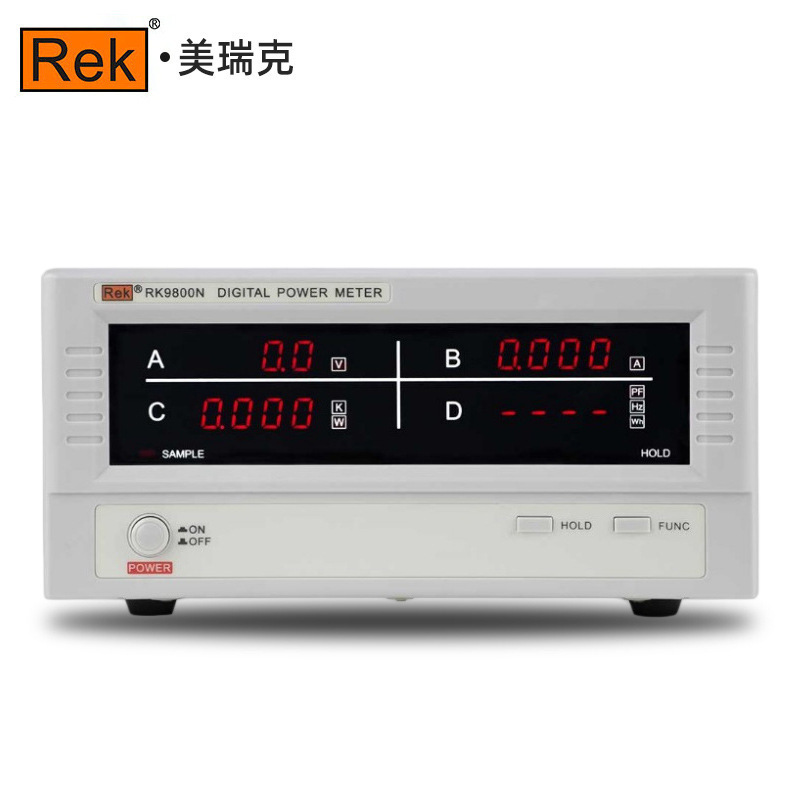 Rek美瑞克智能电量测量仪RK9901N /9800N 数字功率计超限警报功能
