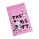Cute cartoon puppy bubble bag packing express bag color bubble bag shockproof film bubble envelope bag protection bag