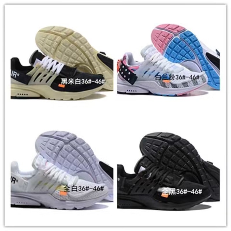 Putian Shoes Presto Lightweight Qs Casual Breathable Trendyy Running Shoes Men's and Women's Mesh Shoes Student Sports Shoes Large Size