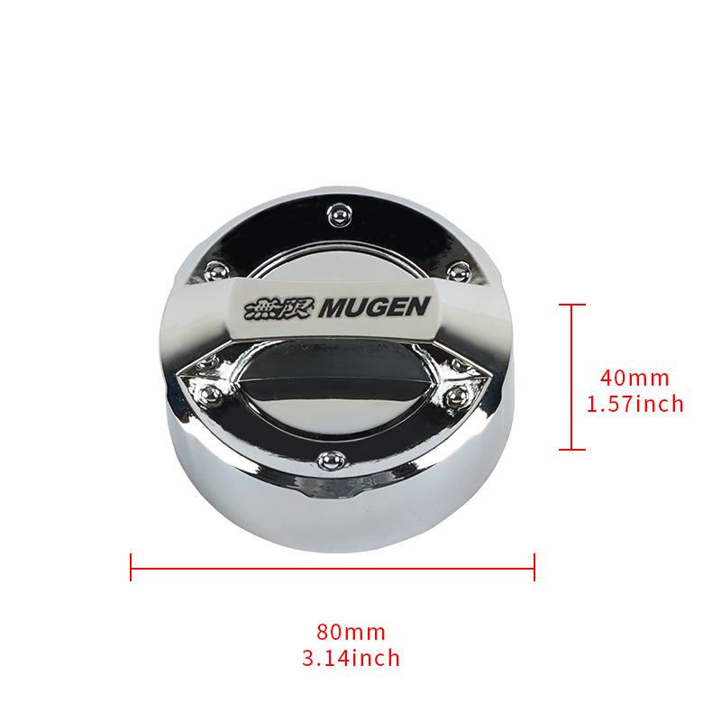 Car fuel cap unlimited MUGEN modified gasoline cap fuel tank cap suitable for Honda Civic Accord Fit Fengfan