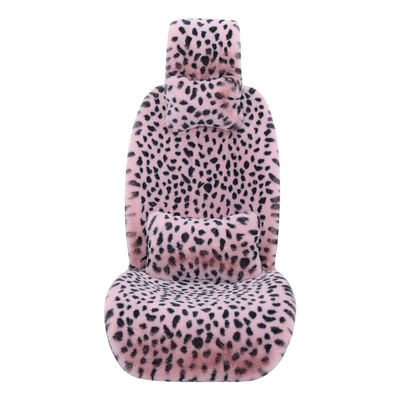 Winter, Thickened Leopard Print Faux Rabbit, Multi-function pad