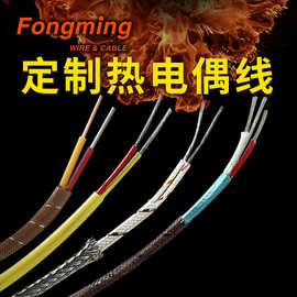 K/J/T 高温线热电偶补偿导线温度补偿线测温线感温线热偶线延长线