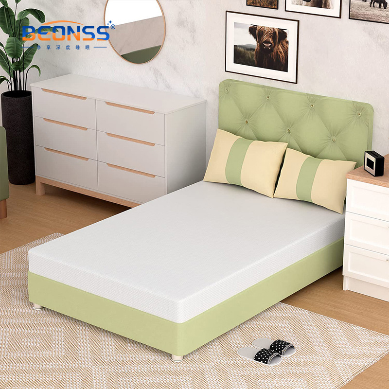 Three Layer Memory Foam Mattress Cover Breathable Cooling Gel Memory Foam Thickened Mattress