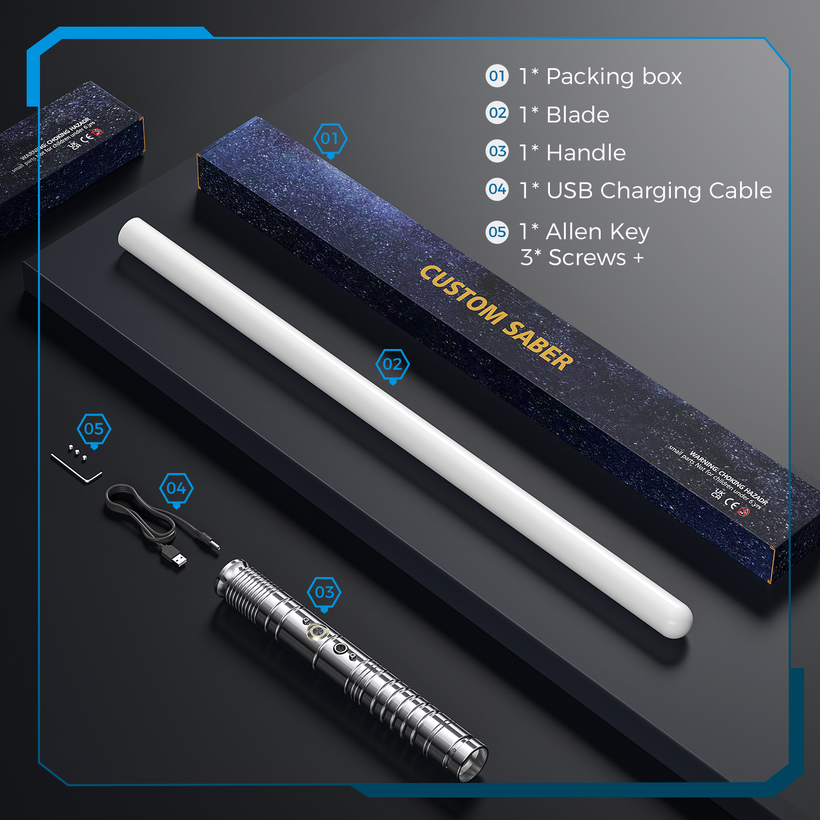 En stock al por mayor espada láser de metal juguete luminoso palo de luz que cambia de color regalo para niños espada de luz retráctil dos en uno