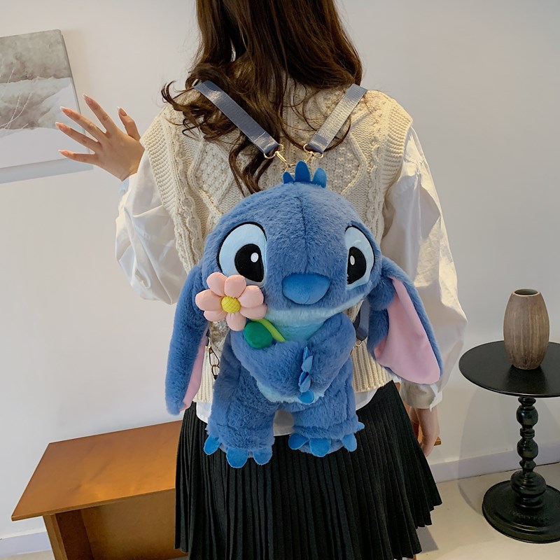 Pequeña venta al por mayor Stitzi felpa dibujos animados mochila niña linda ins bandolera regalo para padres e hijos image 36