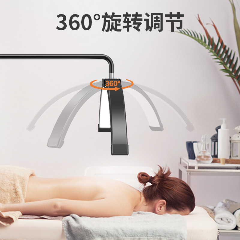 Amazon empalme de 26 pulgadas lámpara de belleza de medio mes salón de belleza tatuaje de uñas tatuaje ceja pestañas LED Luz de protección ocular