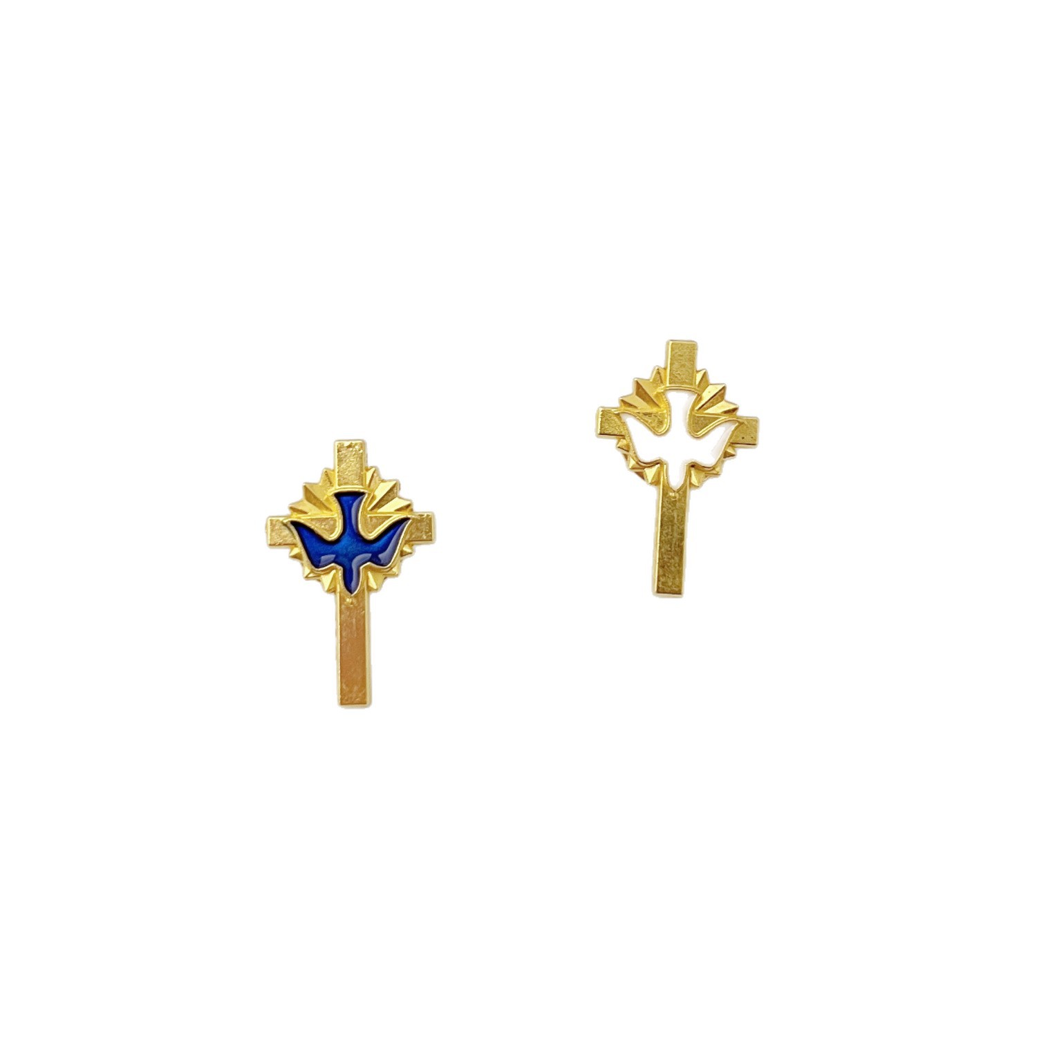 Fuente transfronteriza de metales europeos y estadounidenses, palomas, accesorios de ropa, broches, botones de muñeca, gorros, collares, pines de cintura
