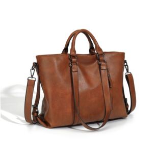 Amazon Hot Bag Women 2025 New European and American Fashion Soft Leather Large Capacity Tote Bag Shoulder Handbag