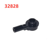 兼容32828国产科技小颗粒积木配件零件1x1带柄中圆孔板 moc补件