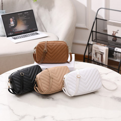 Fashionable Casual Single Shoulder Texture Fabric Women's Bag 2024 New Style Fashionable Casual Single Shoulder Texture Fabric Women's Bag 