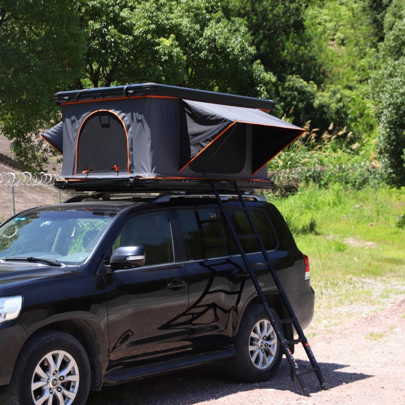 Hard-Top Fully Automatic Roof Outdoor Double Self-Driving Tour Anti-Mosquito Waterproof Car Tent Aluminum Alloy Roof Tent