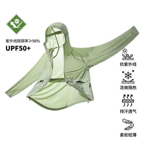 Summer lightweight breathable sun protection jacket for men and women, 2026 new model, ice silk cool casual coat for men