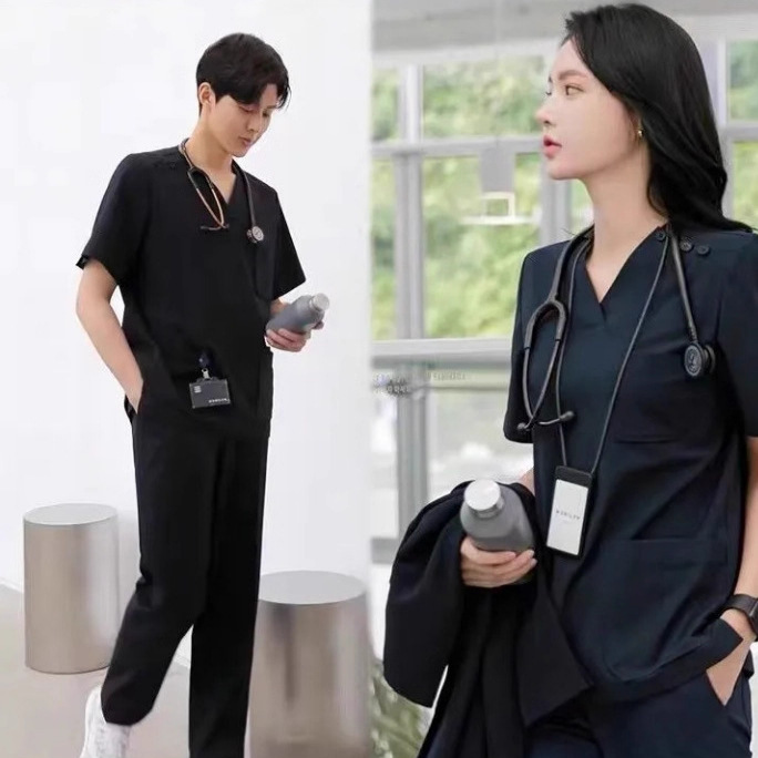 南丁格尔高端洗手衣护士服手术刷手服诊所口腔医生长短袖工作服