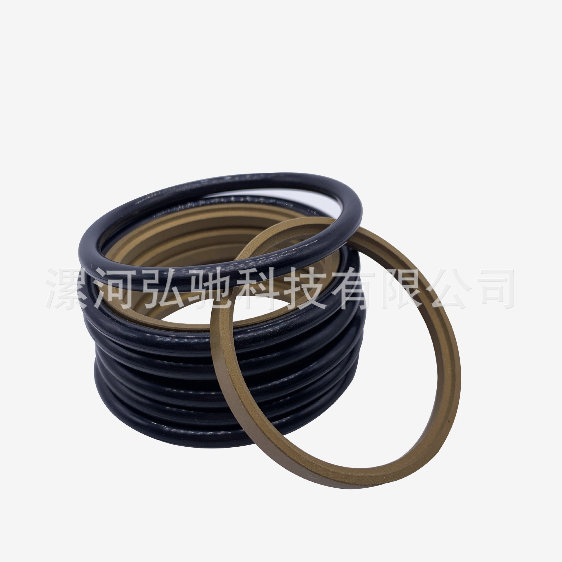 源头厂家优质现货OD四氟铜粉材质轴用密封55*6.3量大从优