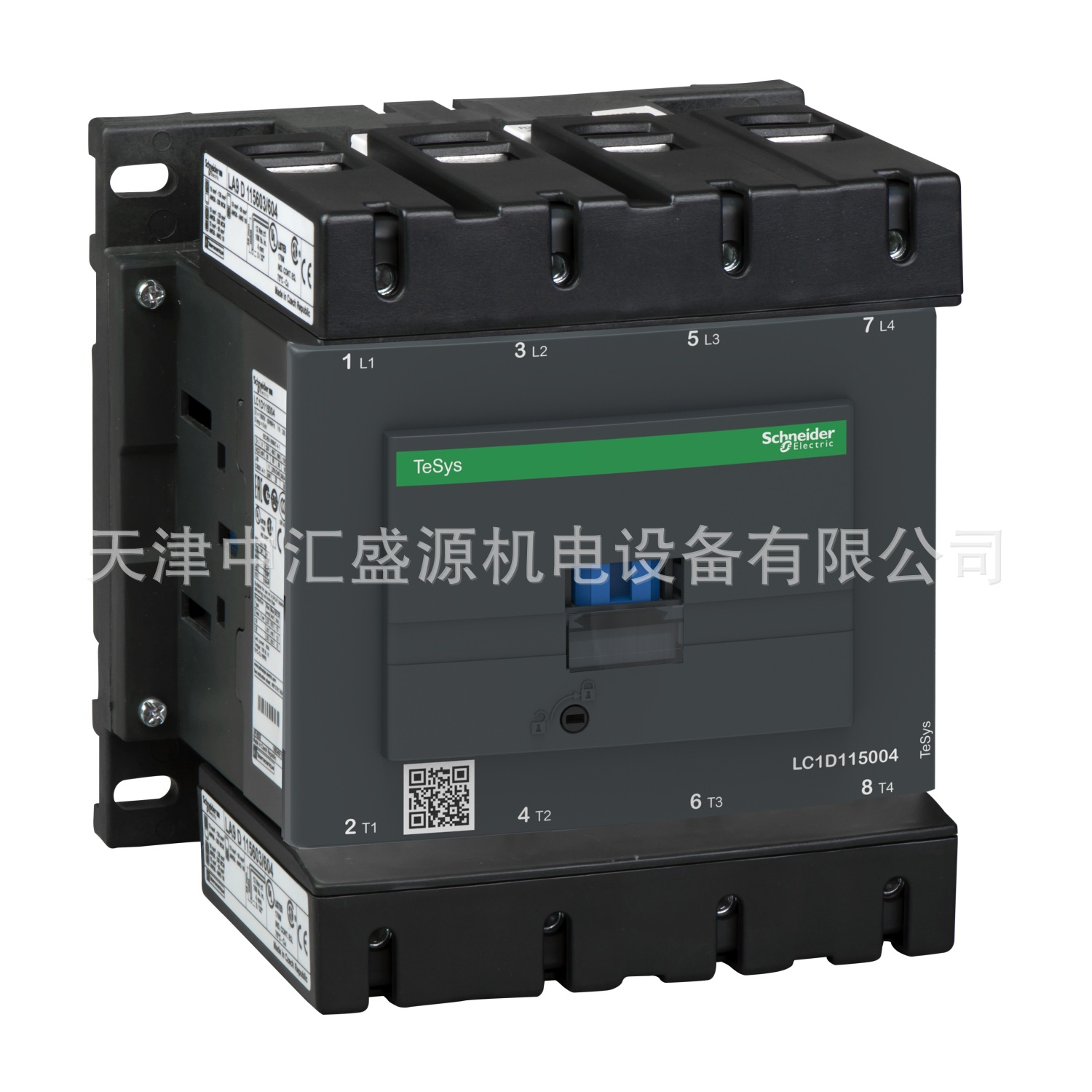 LC1D115004BD直流接触器DC24V接触器115A四极接触器LC1-D115004BD