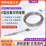 厂家供应K型压簧式热电偶 WRNT-01 WRET-01K型淬火炉测温棒